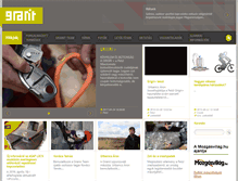 Tablet Screenshot of granit.co.hu